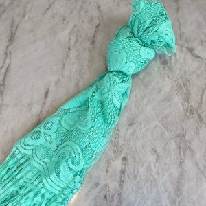 Teal Scarf